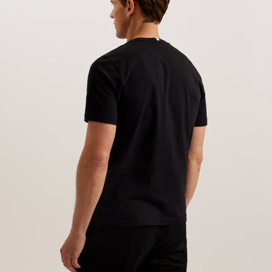 Mens WISKIN-SS Regular Branded T-Shirt