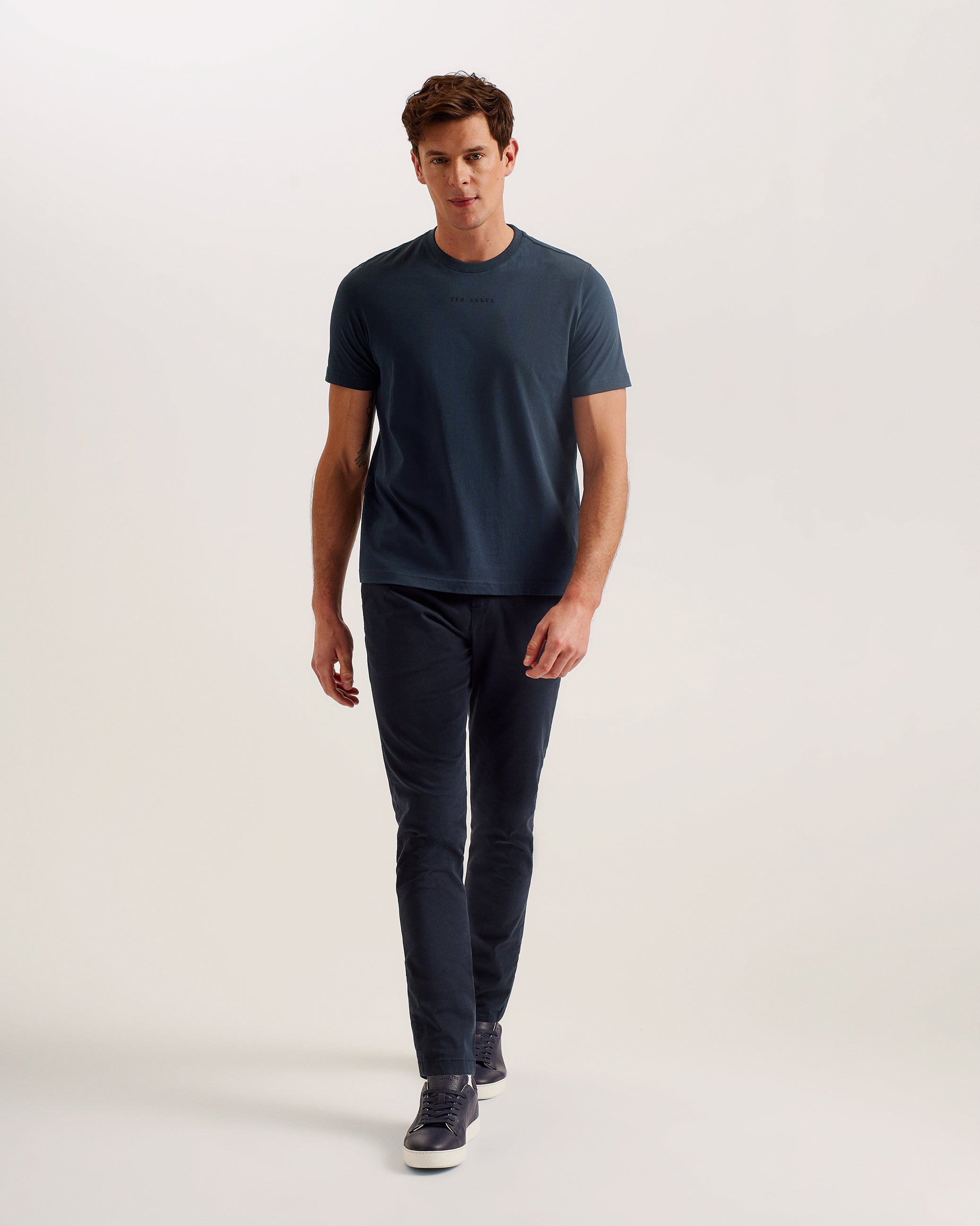 Men's WISKIN-SS Regular Branded T-Shirt