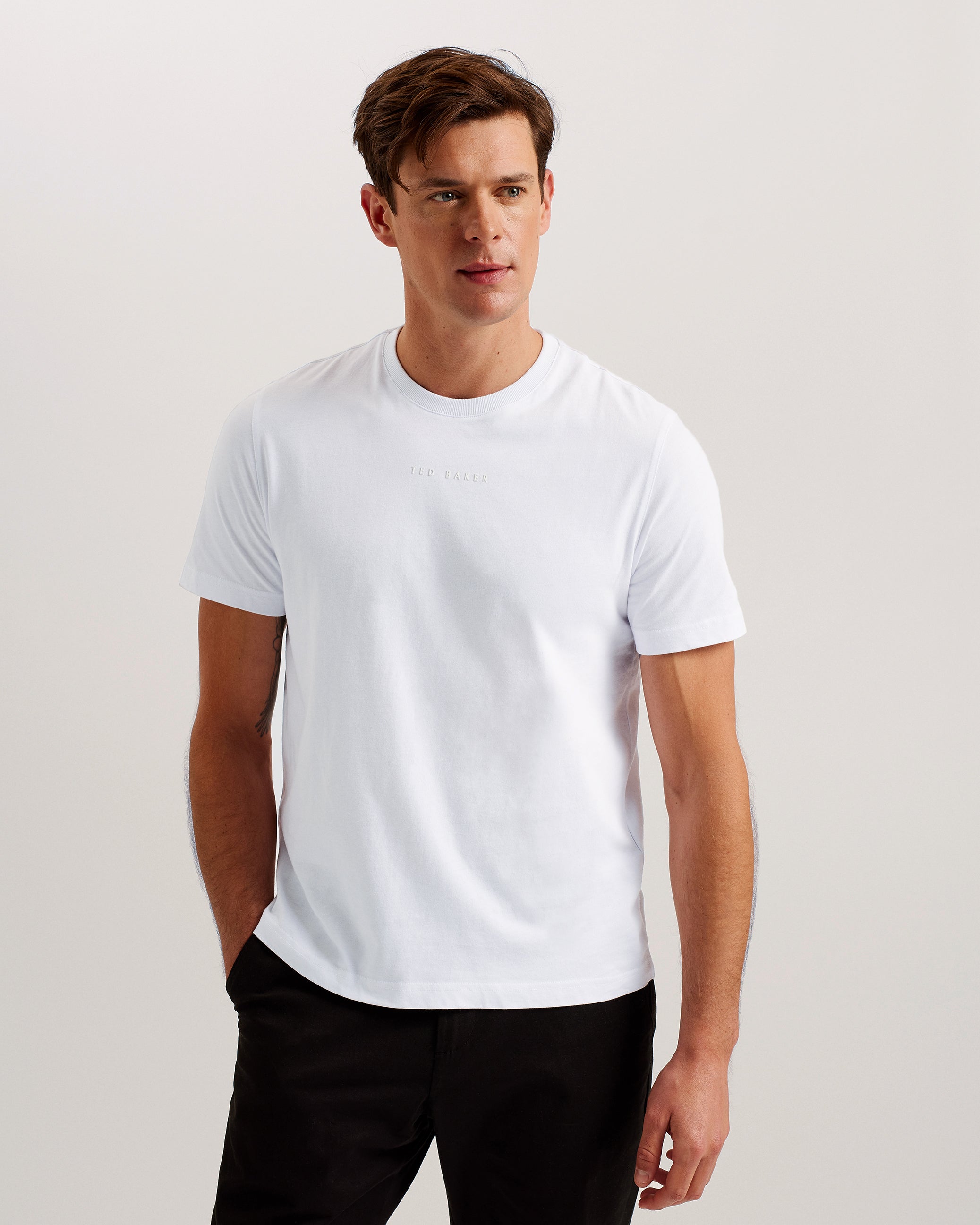 Mens WISKIN Regular Branded T-Shirt