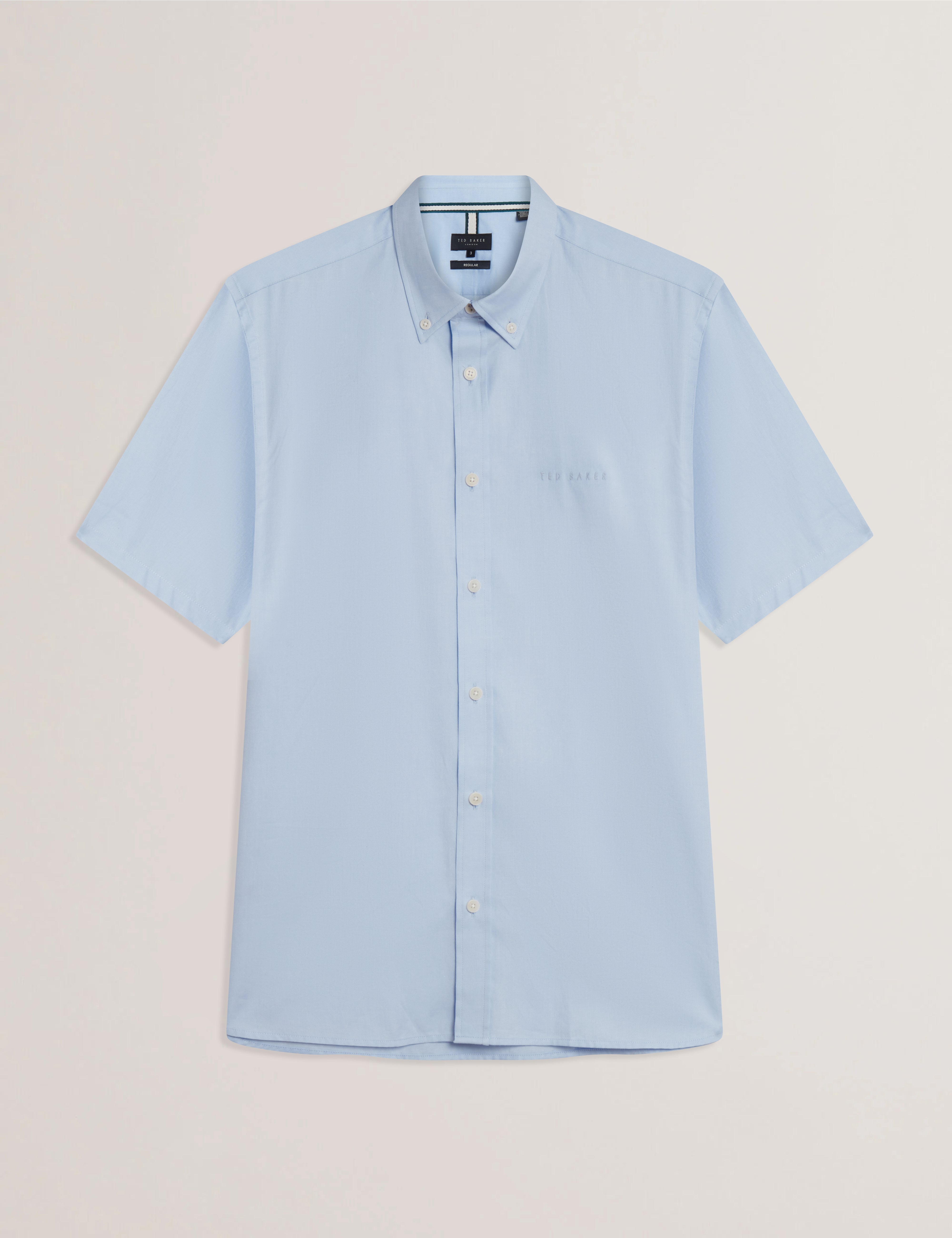 ALYTH: Ss Regular Branded Oxford Shirt