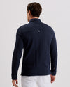 Men's Belza-Ls Regular Fit Textured Shirt Navy