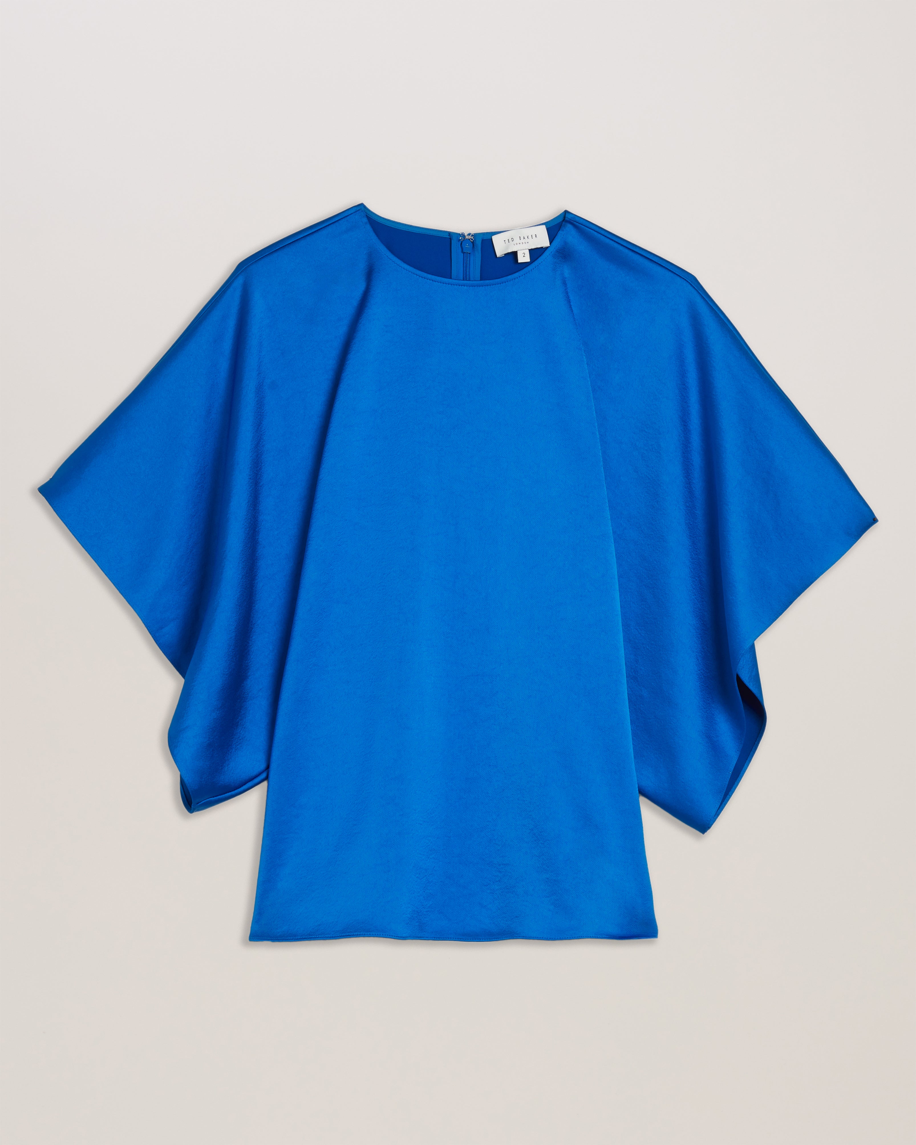 Women's Cherika-Bat Wing Sleeve Top Blue