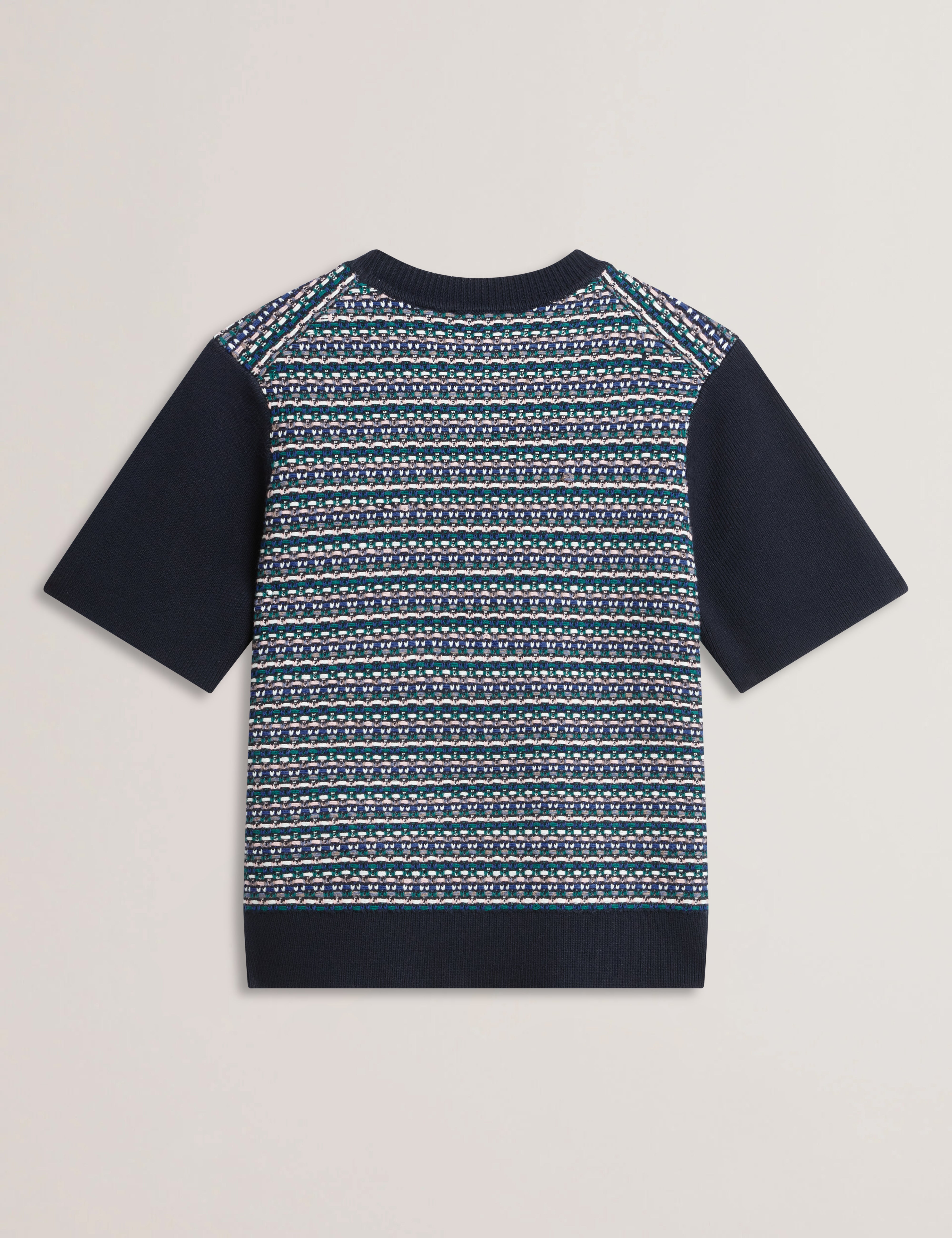 Womens KATLAA-Interest Knit Short Sleeve Tee