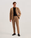 Men's NALFANJ– Cavalry Twill SB2 Blazer in Tan