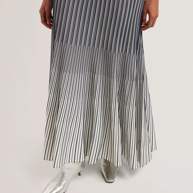 Women's DILYLAA-Textured Stripe Knitted Dress