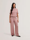 Women's VINCA-Cupro Wide Leg Trouser