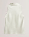 Women's ANINI-Cowl Neck Sleeveless Top