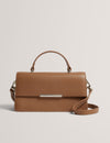 ROSLY: Bar Detail Elongated Top Handle bag