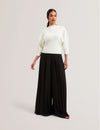 Women's LILABTH-Sculptured Rib Sweater Ivory