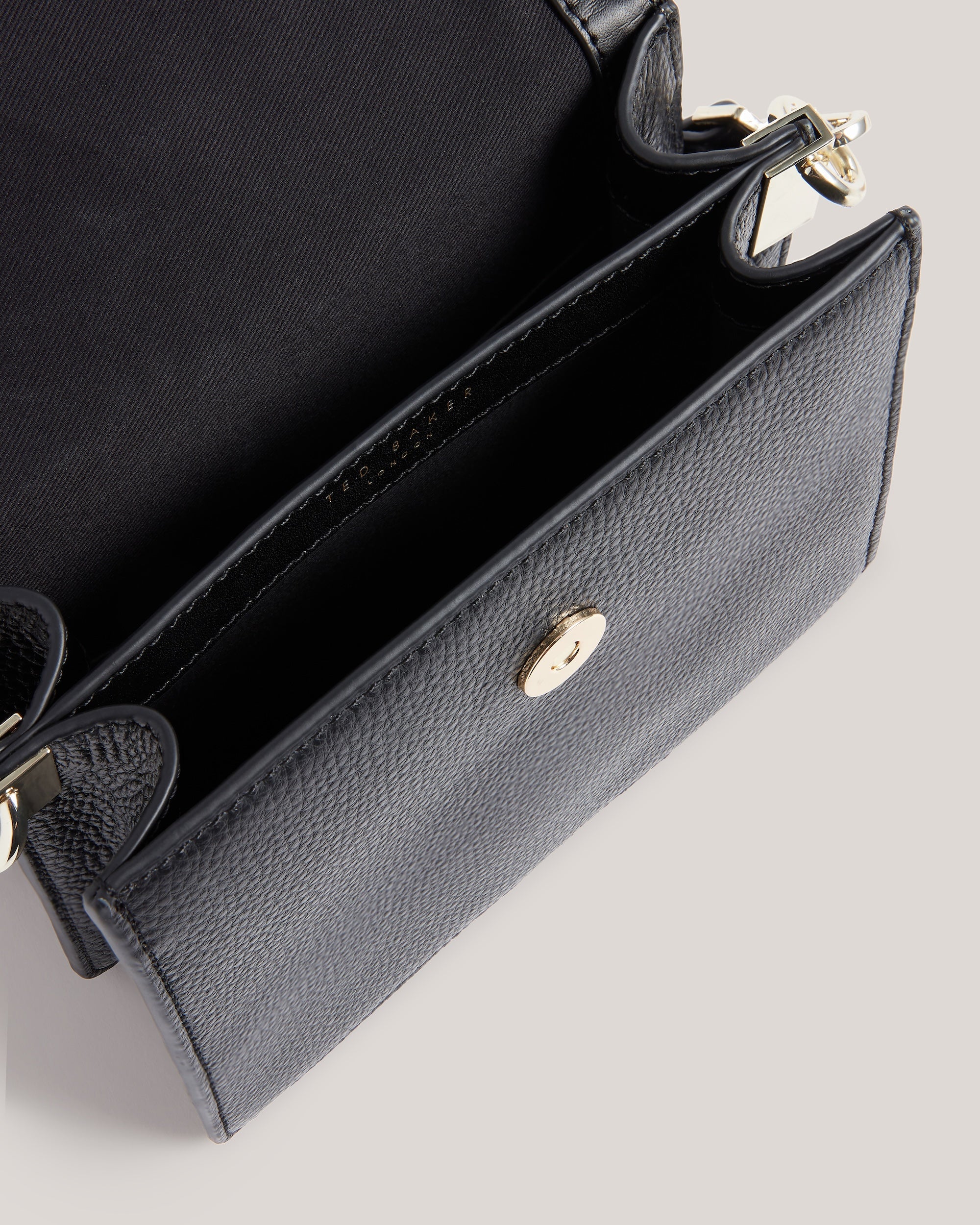 Women's Roselii-Bar Detail Medium Top Handle Bag Black