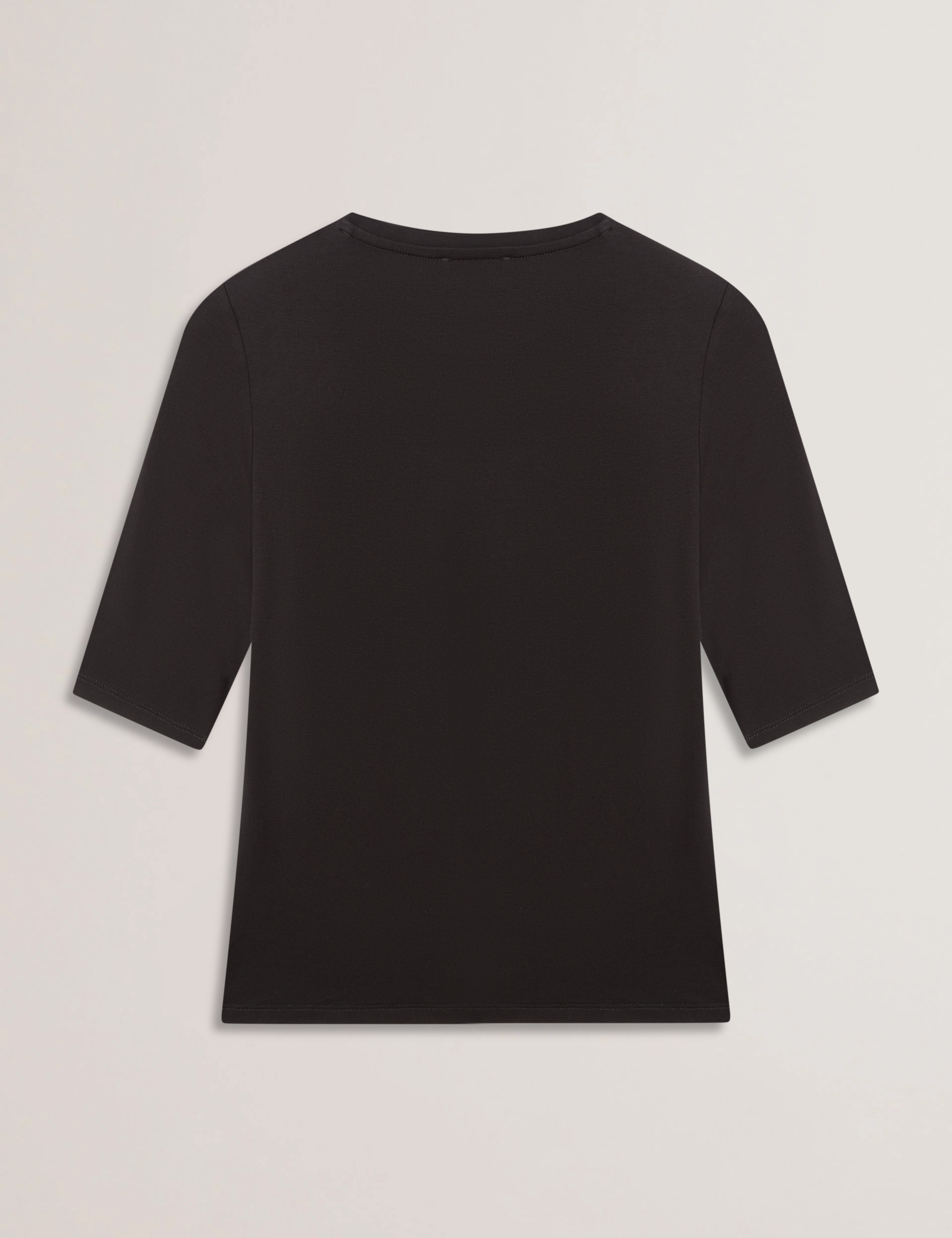 Womens CASY-Fitted Half Sleeve Chest Brande