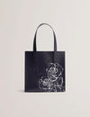 Women's ALUMCON-Linear Rose Small Icon Bag Navy