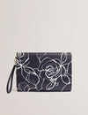 Women's ALMIKON-Linear Rose Pouch Navy