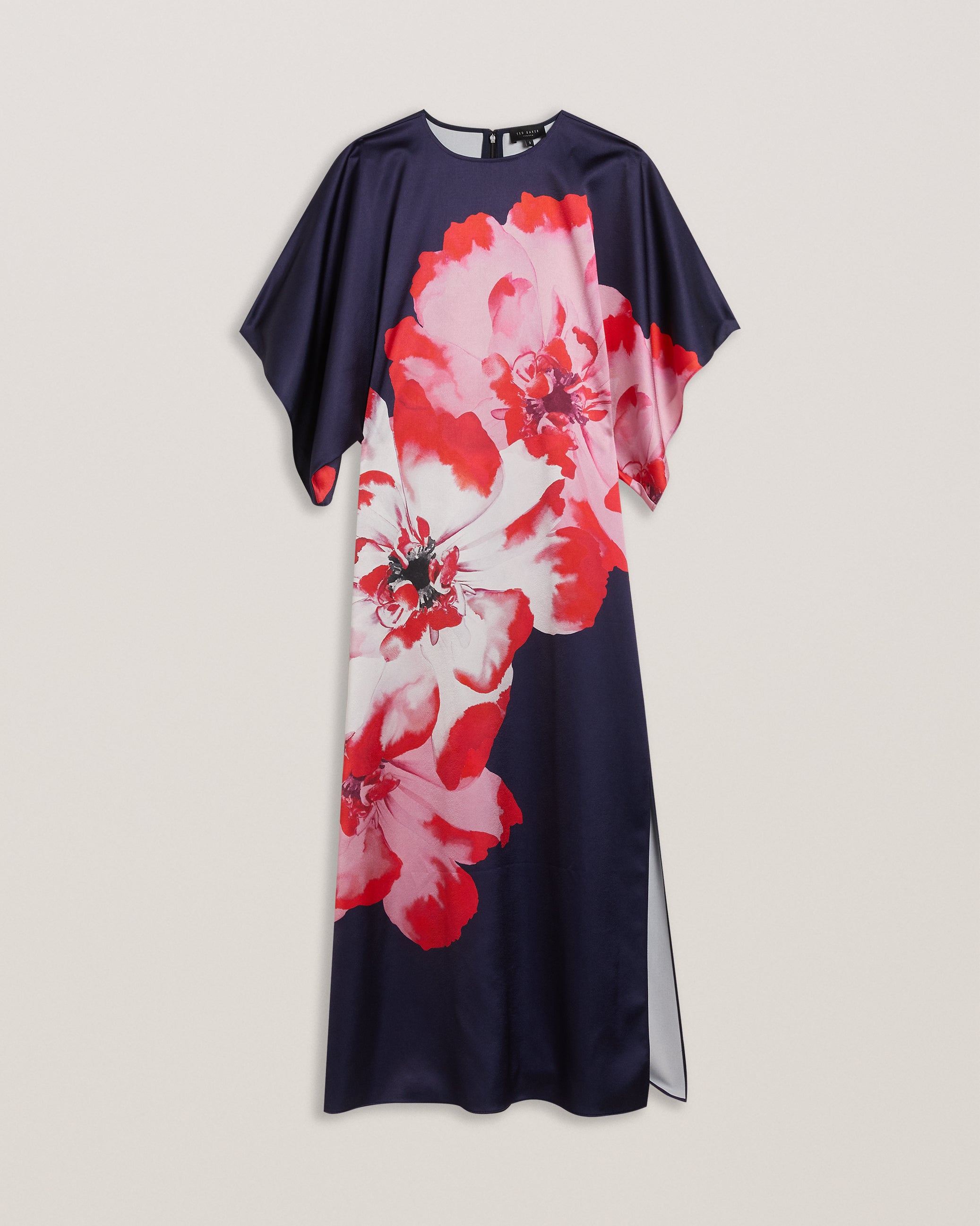 Women's Lainii-Printed Bat Wing Dress Navy