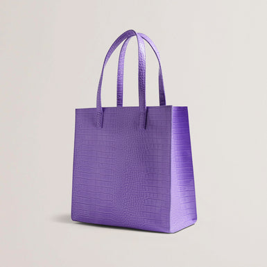 Women's CROCCON-Croc Effect Large Icon Bag