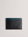Men's GRAYTON-Stripe Leather Cardholder
