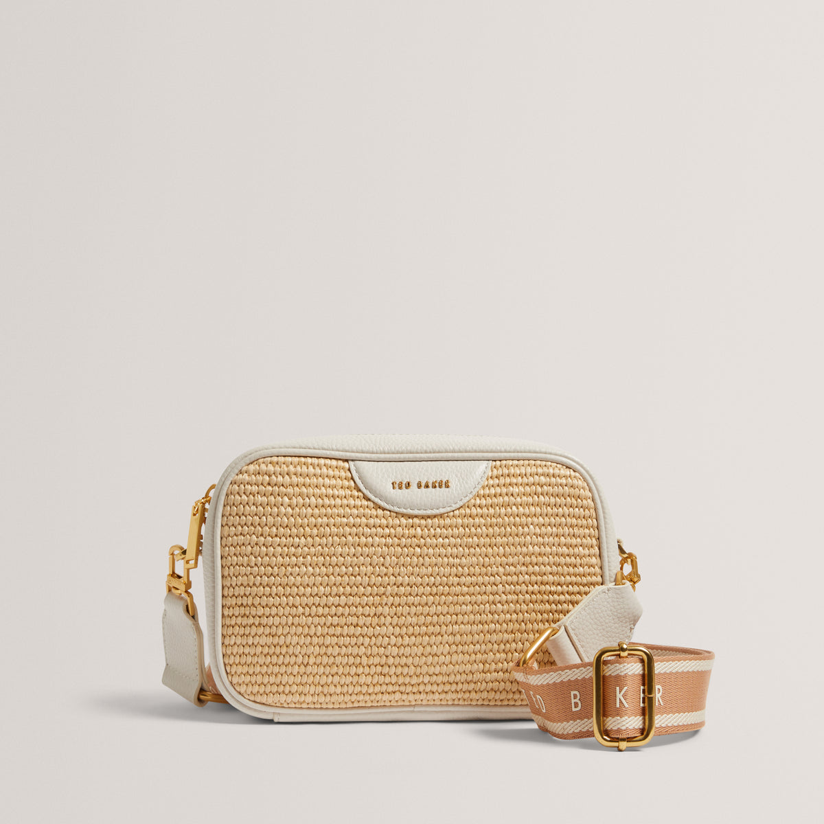 Women's BARDAS-Webbing Faux Raffia Camera Bag – Poseidon Brands (Pty) Ltd
