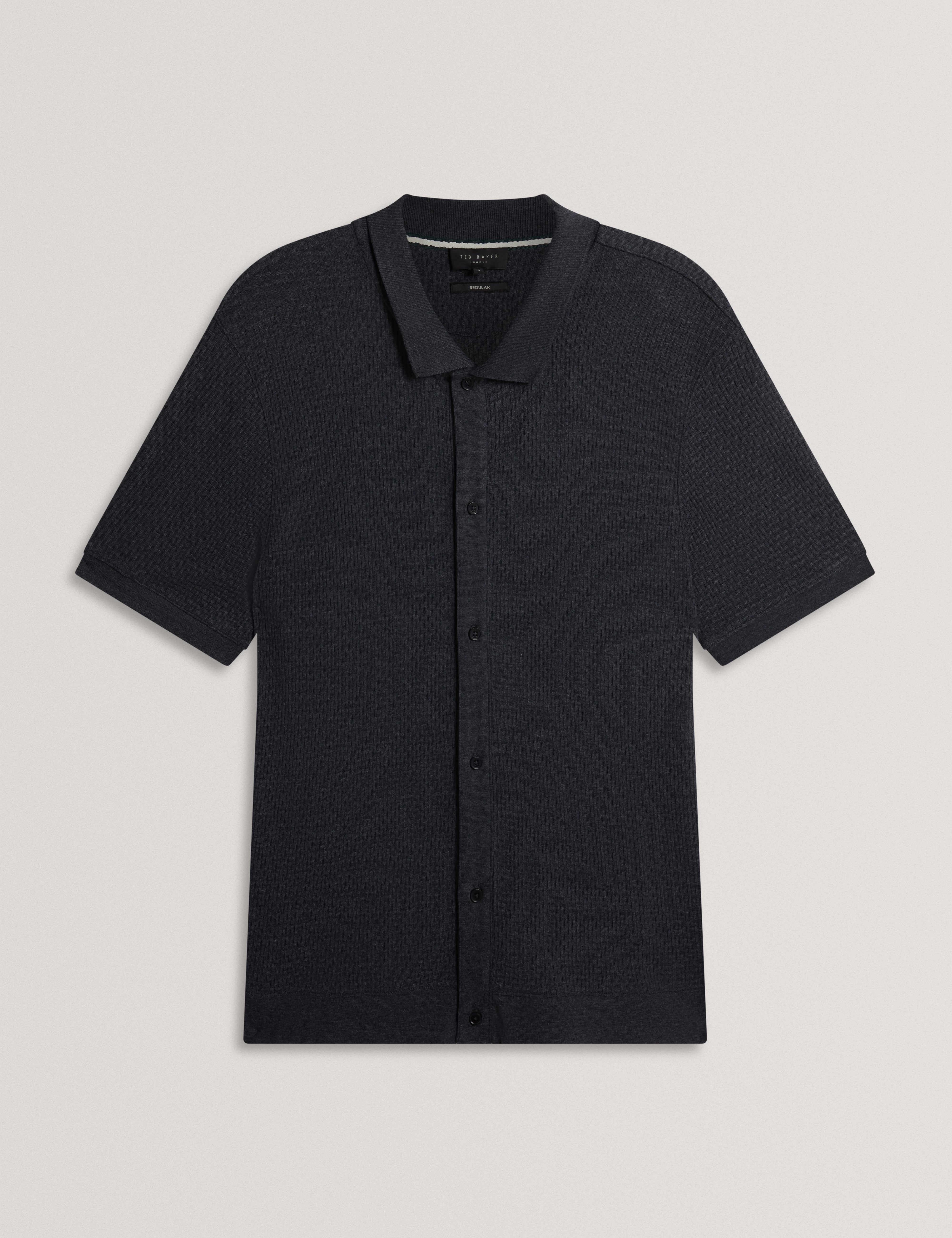 Men's CONNYR-SS Regular Button Through Polo