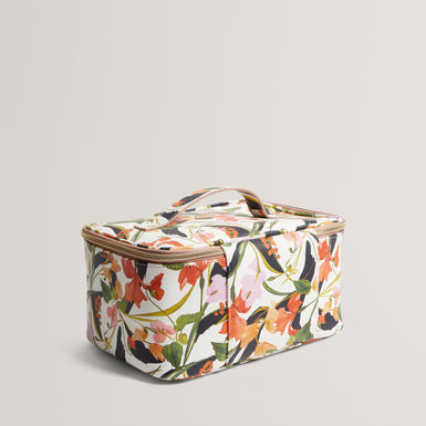LOUISII: Floral Printed Large Top Han