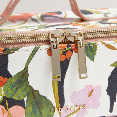 LOUIAA: Floral Printed Small Top Hand