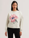 Women's VIENAA-Floral Sweatshirt