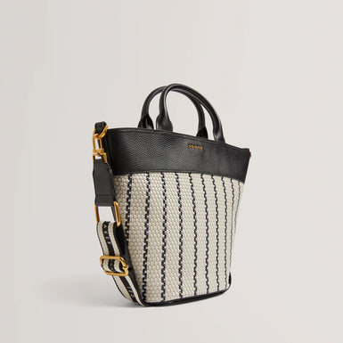 Women's RIVERI-Woven Webbing Bucket Bag