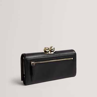 Women's ROOSALI-Rose Detail Leather Large Bobble Purse