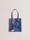 Women's FEACONS-Feather Print Small Icon Bag Navy