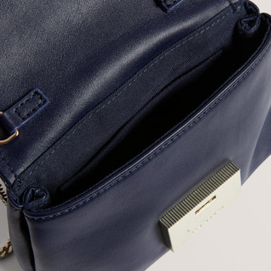Womens DEMNI-Small Leather Crossbody Bag