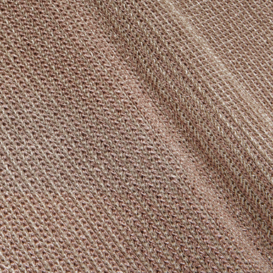 Women's ALARNAA-Chainmail Knitted Column Dress Gold