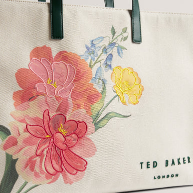 TROPYCS: Print Detail Canvas Shopper