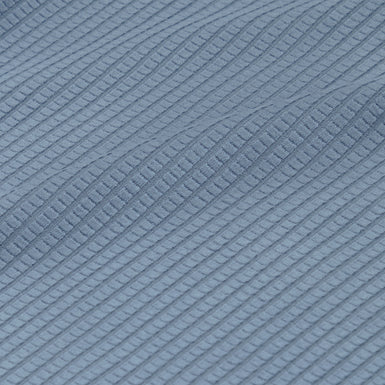 BRONIZE: SS Rib Texture Zip Polo