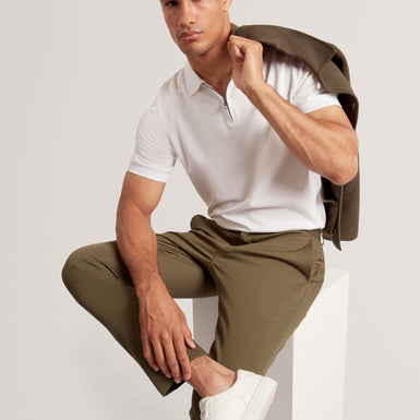 CYRILE: Branded Honeycomb Trim SS Polo