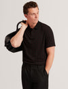 EDUARD: SS Square Jacquard Polo