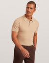 JANKO: SS Textured Knit Polo