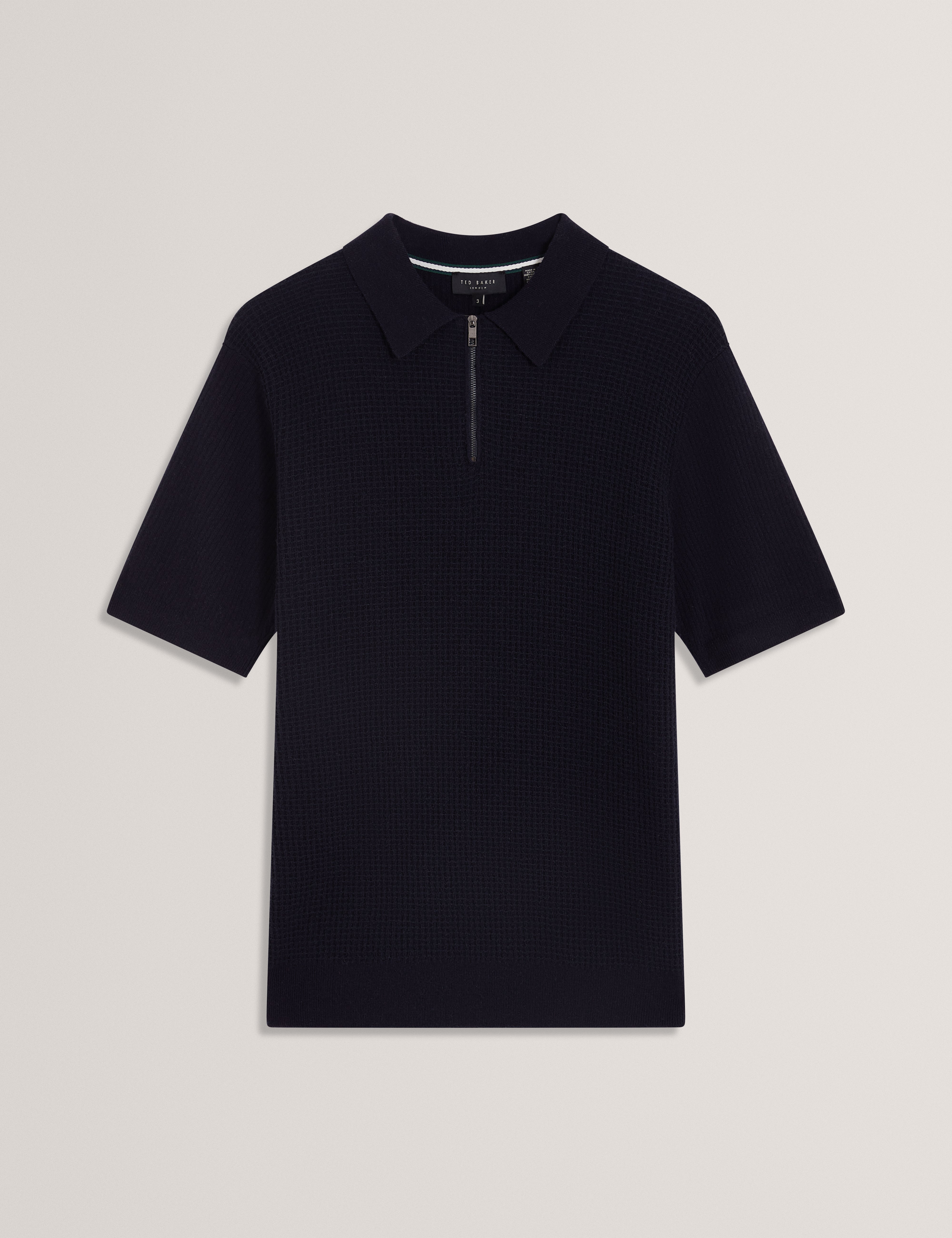 JAYLON: SS Waffle Stitch Polo