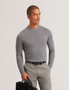 LAURNCE: Branded Merino Crew Neck Jumper