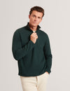 CRABTRE: Branded Honeycomb Trim Half Zip
