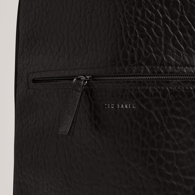 PERIIN: Pebbled PU Backpack
