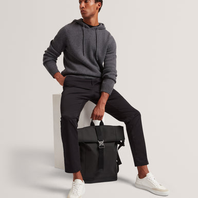 RIVERS: Rubberised PU Backpack