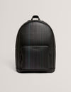 WALIIS: Printed Weave PU Backpack