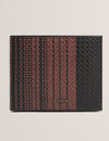 WATS: Printed Weave Leather Wallet