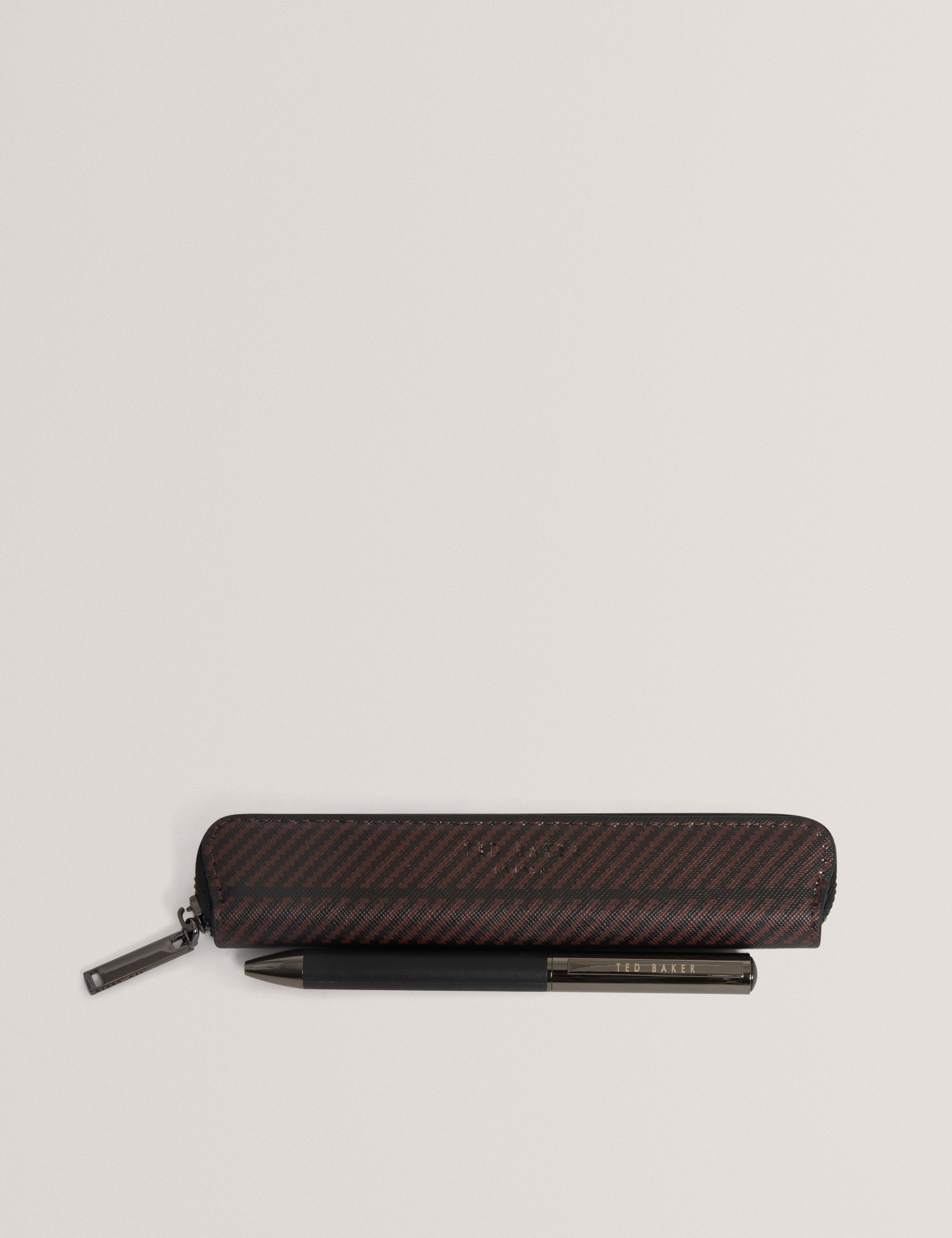 WENDALL: Printed Weave PU Pen Set