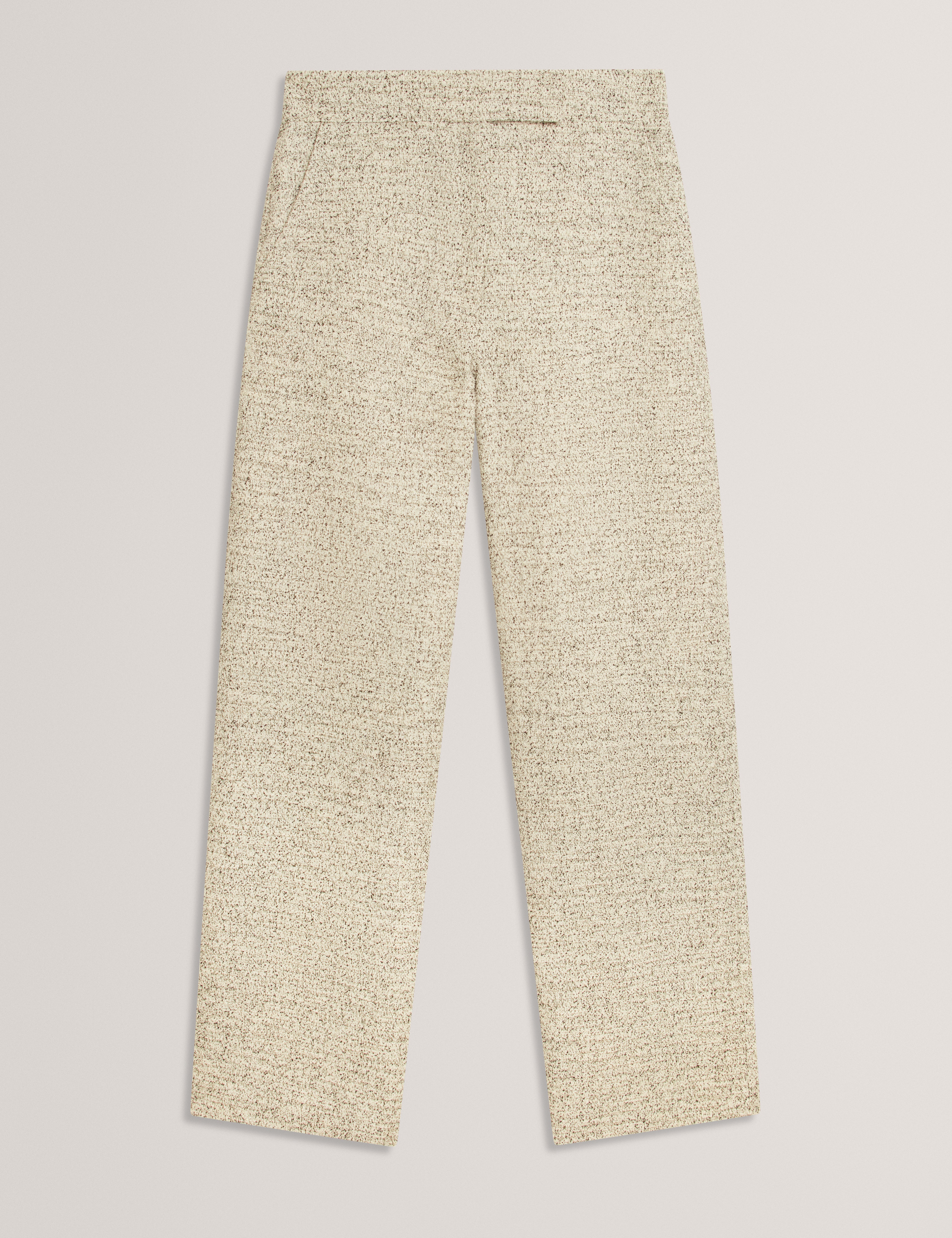 EKAAT: Tailored Boucle Wide Leg Trouser