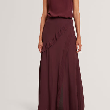 TYLDA: Frill Detail Maxi Skirt