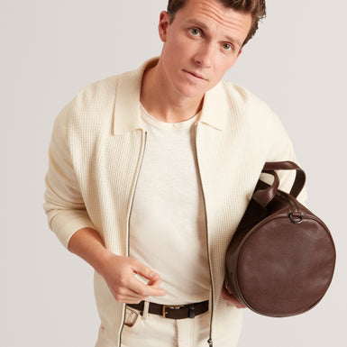 FENRYS: Waffle Stitch Zip Thru