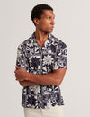 RADOMIE: SS Relaxed Boarder Floral Shirt