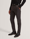BRUNIT: Slim Houndstooth Trouser
