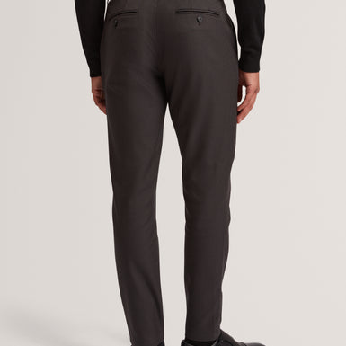 BRUNIT: Slim Houndstooth Trouser