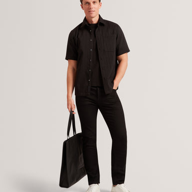 BANDILE: SS Relaxed Pleated Shirt